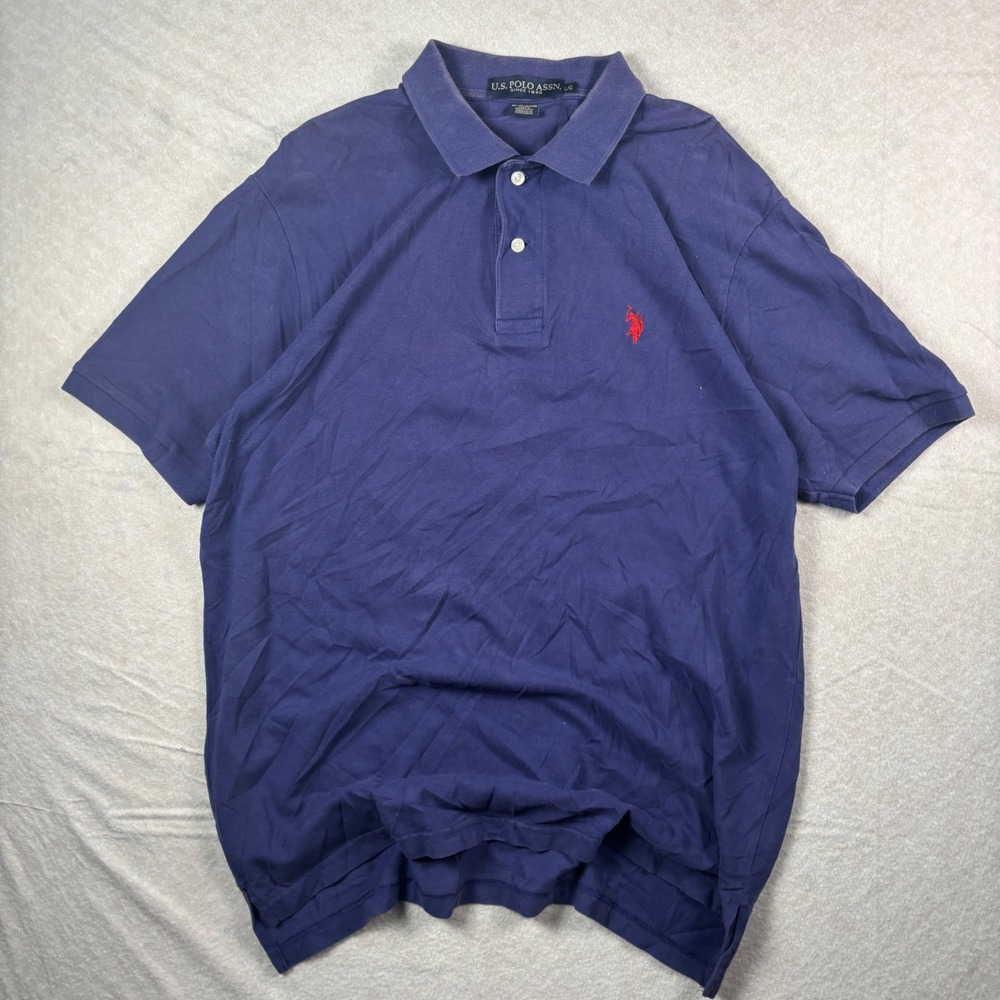 Blue U.S. Polo Assn. Polo Shirt – Size L